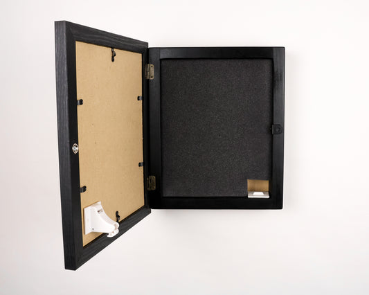 Black, 8x10 Concealment Picture Frame