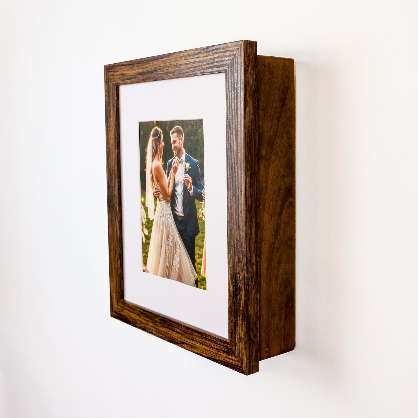 Brown, 8x10 Concealment Picture Frame
