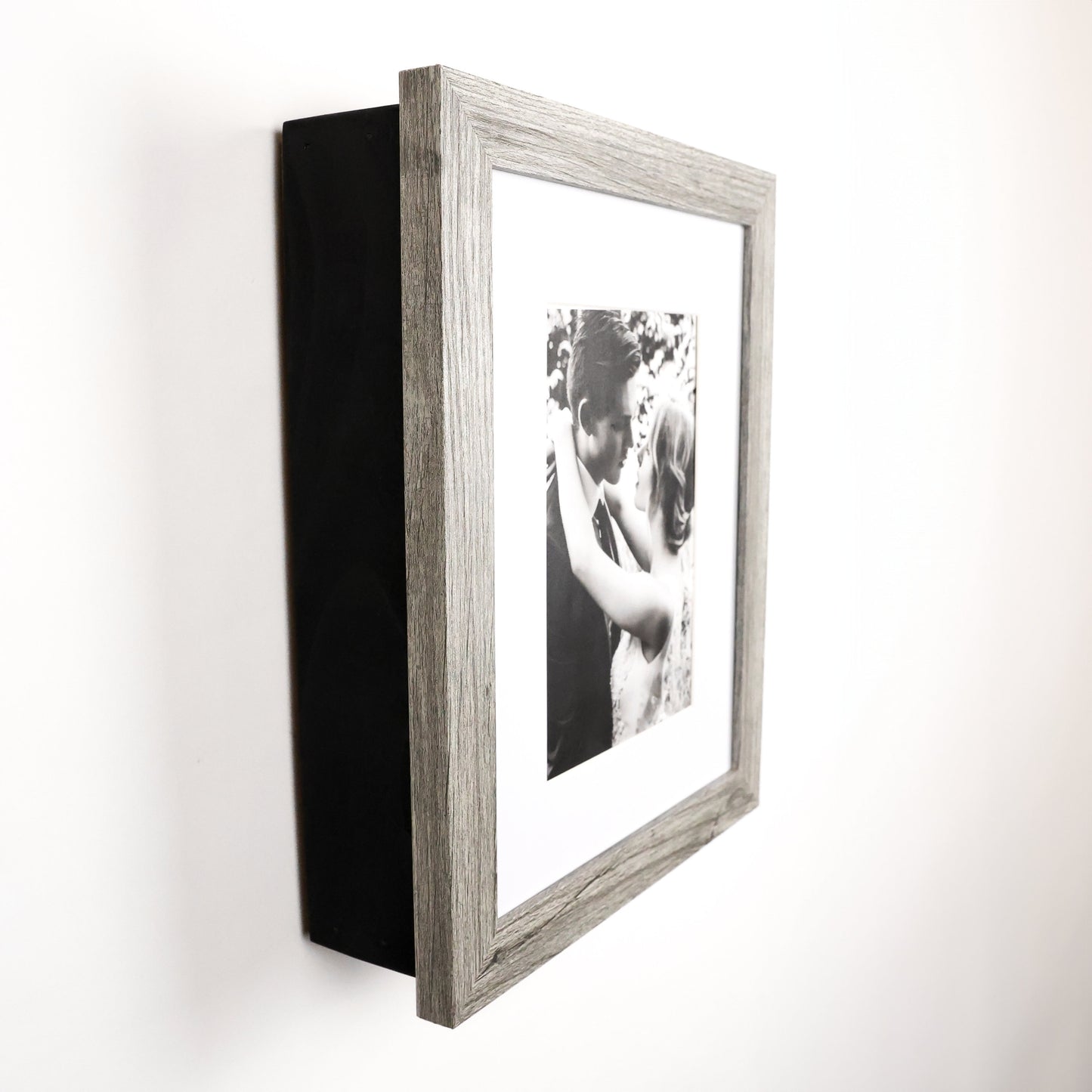 Grey, 8x10 Concealment Picture Frame