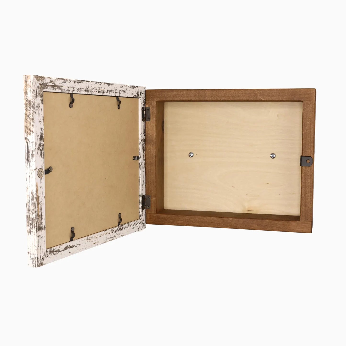 Brown, 8x10 Concealment Picture Frame Horizontal