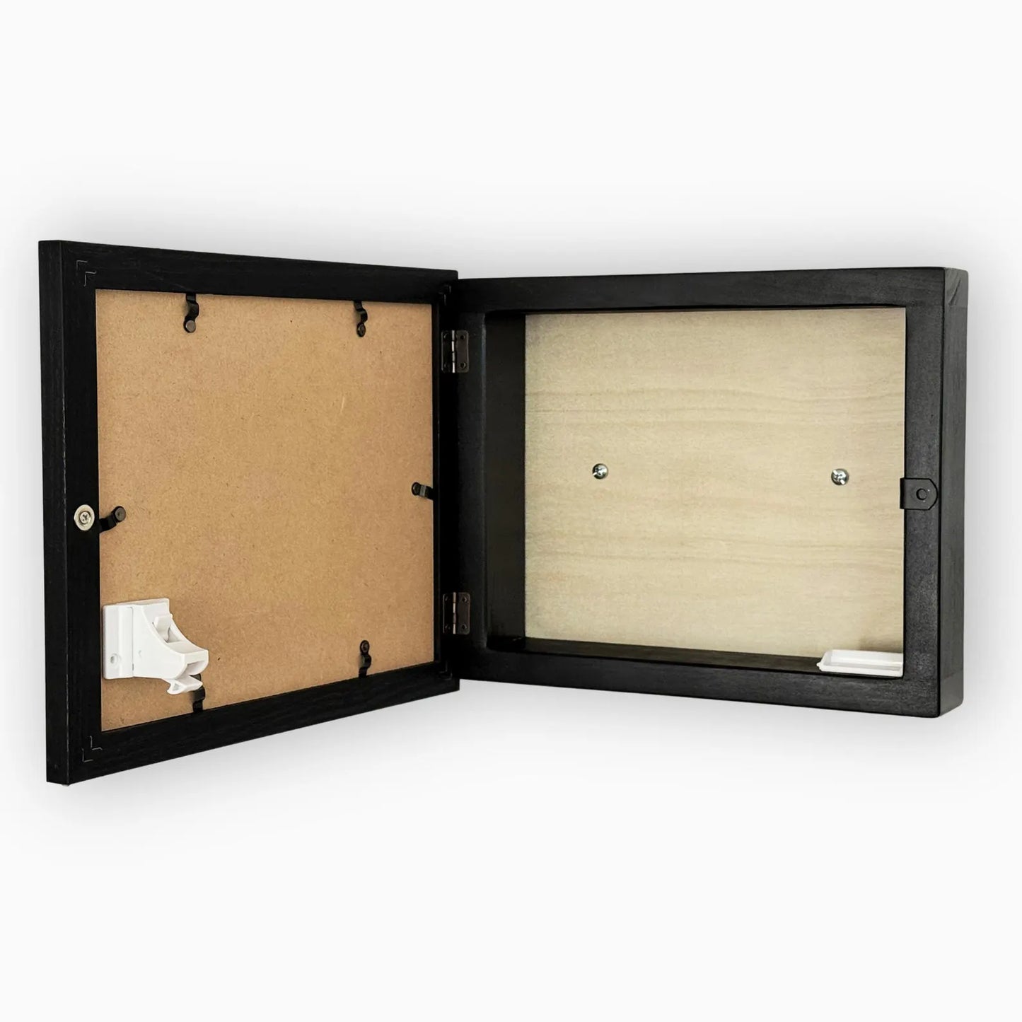 Black, 8x10 Concealment Picture Frame Horizontal
