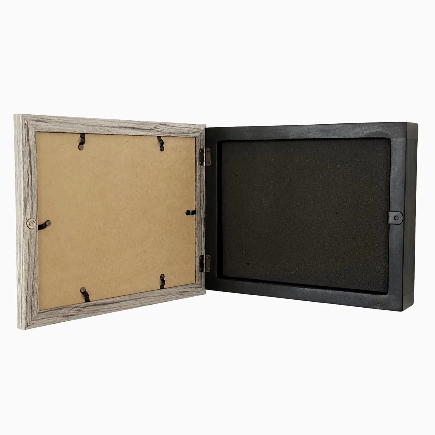 Black, 8x10 Concealment Picture Frame Horizontal