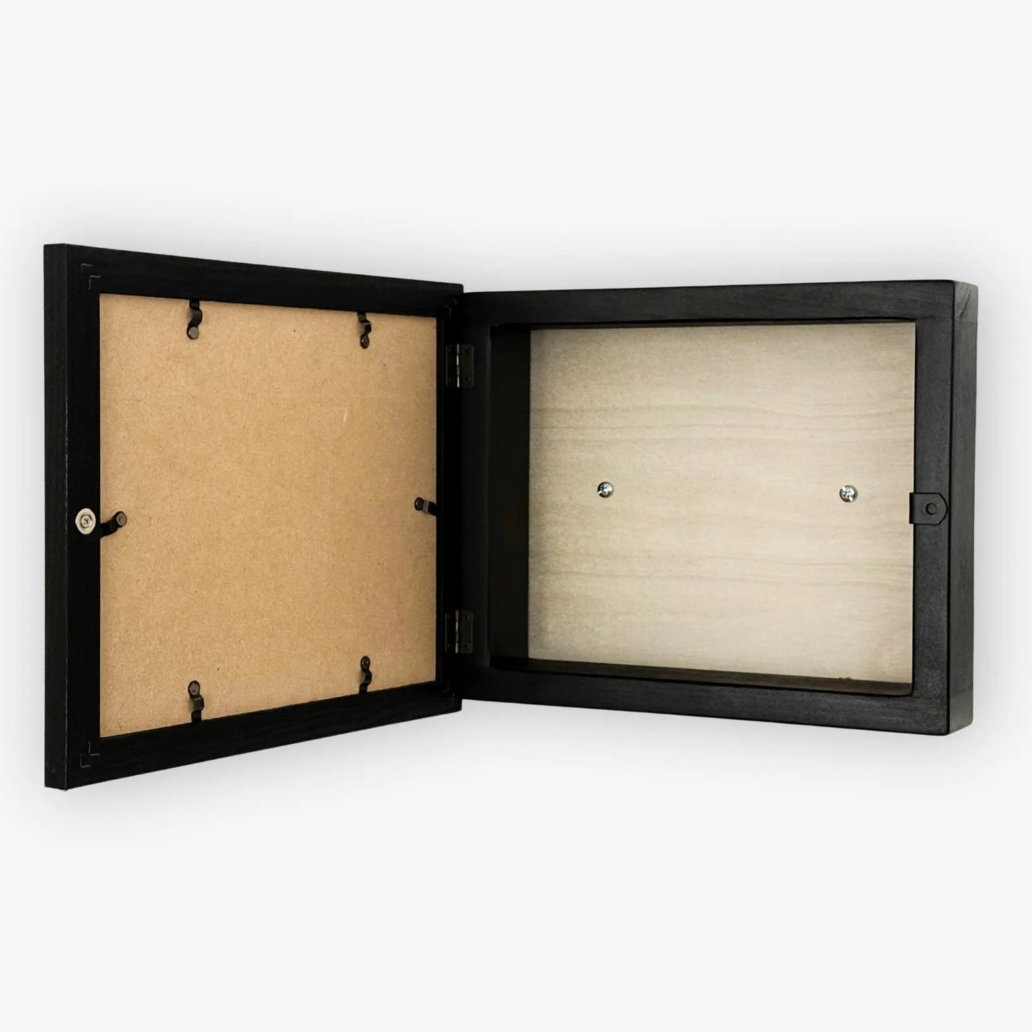 Black, 8x10 Concealment Picture Frame Horizontal